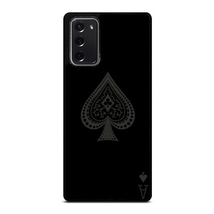 ACE OF SPADES ALL BLACK ICON Samsung Galaxy Note 20 Case Cover ACE OF SPADES ALL BLACK ICON Samsung Galaxy Note 20 Case Cover