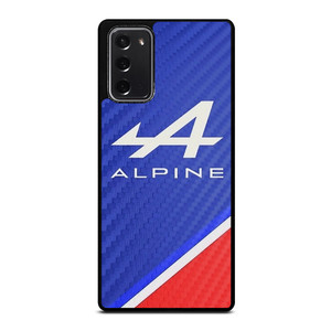ALPINE AUTOMOBILES BLUE CARBON Samsung Galaxy Note 20 Case Cover ALPINE AUTOMOBILES BLUE CARBON Samsung Galaxy Note 20 Case Cover