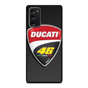 DUCATI VR46 VALENTINO ROSSI CARBON EMBLEM Samsung Galaxy Note 20 Case Cover DUCATI VR46 VALENTINO ROSSI CARBON EMBLEM Samsung Galaxy Note 20 Case Cover