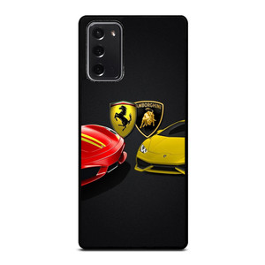 FERRARI VS LAMBORGHINI SUPER CAR Samsung Galaxy Note 20 Case Cover FERRARI VS LAMBORGHINI SUPER CAR Samsung Galaxy Note 20 Case Cover