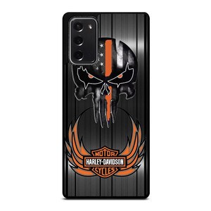 HARLEY DAVIDSON THE PUNISHER METAL Samsung Galaxy Note 20 Case Cover