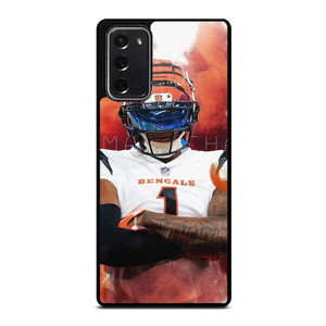JA'MARR CHASE CINCINNATI BENGALS FOOTBALL Samsung Galaxy Note 20 Case Cover JA'MARR CHASE CINCINNATI BENGALS FOOTBALL Samsung Galaxy Note 20 Case Cover