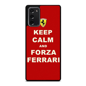KEEP CALM AND FORZA FERRARI Samsung Galaxy Note 20 Case Cover KEEP CALM AND FORZA FERRARI Samsung Galaxy Note 20 Case Cover