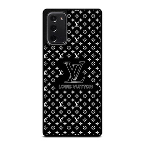 LOUIS VUITTON LV BLACK LOGO Samsung Galaxy Note 20 Case Cover LOUIS VUITTON LV BLACK LOGO Samsung Galaxy Note 20 Case Cover