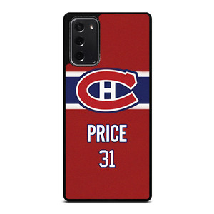 MONETREAL CANADIENS CAREY PRICE NHL KIT Samsung Galaxy Note 20 Case Cover