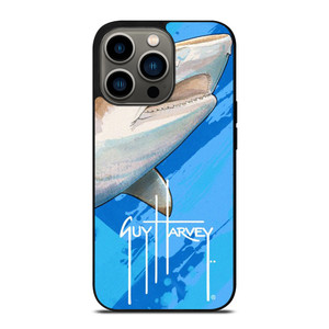 GUY HARVEY SHARK FISHING iPhone 13 Pro Case Cover GUY HARVEY SHARK FISHING iPhone 13 Pro Case Cover