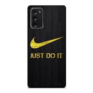 NIKE JUST DO IT WOOD LOGO YELLOW Samsung Galaxy Note 20 Case Cover