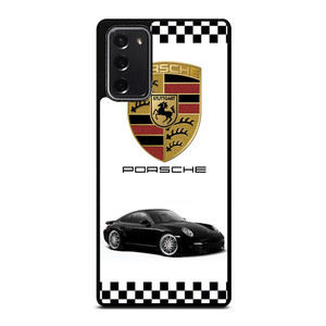 PORSCHE 911 CHECKERED EMBLEM Samsung Galaxy Note 20 Case Cover PORSCHE 911 CHECKERED EMBLEM Samsung Galaxy Note 20 Case Cover