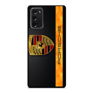PORSCHE CARBON LIST LOGO Samsung Galaxy Note 20 Case Cover