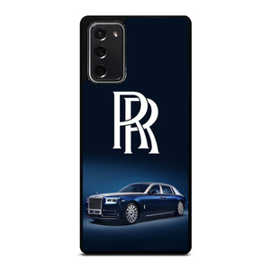 ROLLS ROYCE LUXURY CAR BLUE Samsung Galaxy Note 20 Case Cover ROLLS ROYCE LUXURY CAR BLUE Samsung Galaxy Note 20 Case Cover