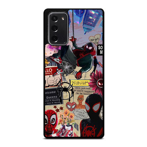 SPIDERMAN INTO THE SPIDER VERSE COLLAGE Samsung Galaxy Note 20 Case Cover