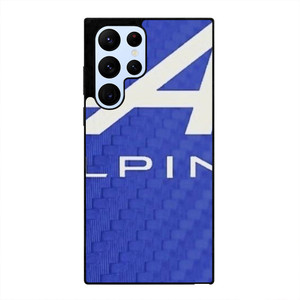 ALPINE AUTOMOBILES BLUE CARBON Samsung Galaxy S22 Ultra Case Cover