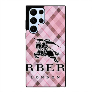 BURBERRY LONDON PINK Samsung Galaxy S22 Ultra Case Cover BURBERRY LONDON PINK Samsung Galaxy S22 Ultra Case Cover