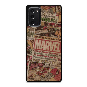 MARVEL COMICS AVENGERS Samsung Galaxy Note 20 Case Cover MARVEL COMICS AVENGERS Samsung Galaxy Note 20 Case Cover