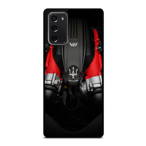 MASERATI V8 ENGINE Samsung Galaxy Note 20 Case Cover MASERATI V8 ENGINE Samsung Galaxy Note 20 Case Cover