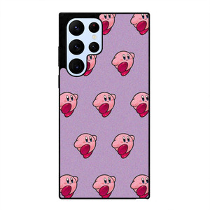KIRBY CUTE PATTERN Samsung Galaxy S22 Ultra Case Cover