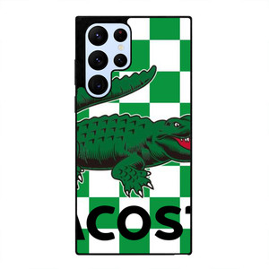 LACOSTE CHECKERBOARD LOGO Samsung Galaxy S22 Ultra Case Cover LACOSTE CHECKERBOARD LOGO Samsung Galaxy S22 Ultra Case Cover