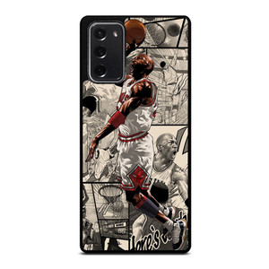 MICHAEL JORDAN MANGA ART Samsung Galaxy Note 20 Case Cover MICHAEL JORDAN MANGA ART Samsung Galaxy Note 20 Case Cover