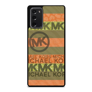 MICHAEL KORS PEACH STRIPE Samsung Galaxy Note 20 Case Cover MICHAEL KORS PEACH STRIPE Samsung Galaxy Note 20 Case Cover