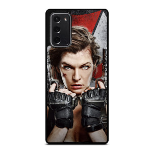 MILLA JOVOVICH RESIDENT EVIL MOVIES  Samsung Galaxy Note 20 Case Cover