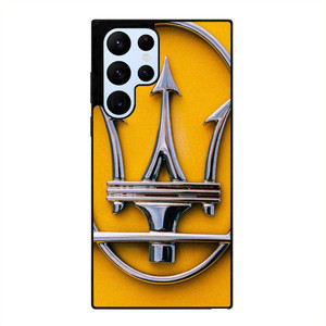 MASERATI YELLOW EMBLEM Samsung Galaxy S22 Ultra Case Cover MASERATI YELLOW EMBLEM Samsung Galaxy S22 Ultra Case Cover