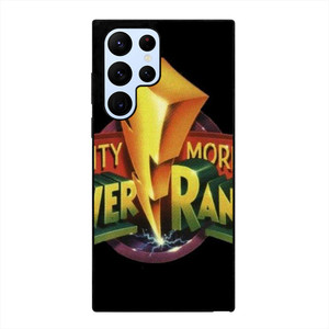 MIGHTY MORPHIN POWER RANGERS LOGO Samsung Galaxy S22 Ultra Case Cover
