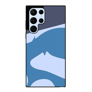 NIKE X BAPE BLUE LOGO Samsung Galaxy S22 Ultra Case Cover