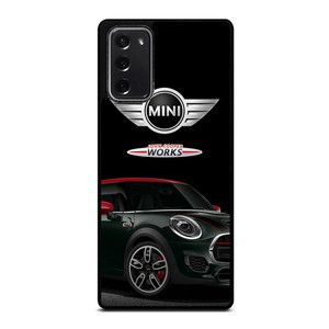 MINI JOHN COOPER WORKS CAR EMLBEM Samsung Galaxy Note 20 Case Cover MINI JOHN COOPER WORKS CAR EMLBEM Samsung Galaxy Note 20 Case Cover