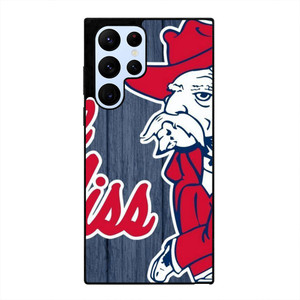 OLE MISS REBELS WOOD ICON Samsung Galaxy S22 Ultra Case Cover OLE MISS REBELS WOOD ICON Samsung Galaxy S22 Ultra Case Cover