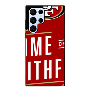 SAN FRANCISCO 49ERS HOME OF FAITHFUL Samsung Galaxy S22 Ultra Case Cover