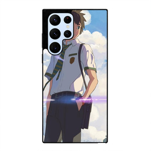 TAKI TACHIBANA KIMI NO NAWA YOUR NAME Samsung Galaxy S22 Ultra Case Cover TAKI TACHIBANA KIMI NO NAWA YOUR NAME Samsung Galaxy S22 Ultra Case Cover