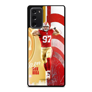 NICK BOSA SAN FRANCISCO 49ERS FOOTBALL  Samsung Galaxy Note 20 Case Cover