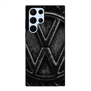 VW VOLKSWAGEN BLACK METAL EMBLEM Samsung Galaxy S22 Ultra Case Cover