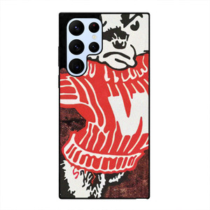 WISCONSIN BADGERS RUSTY SYMBOL Samsung Galaxy S22 Ultra Case Cover WISCONSIN BADGERS RUSTY SYMBOL Samsung Galaxy S22 Ultra Case Cover