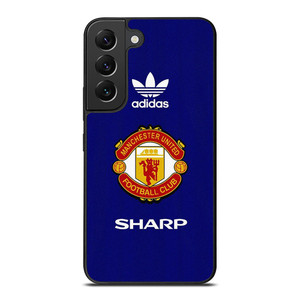 ADIDAS MANCHESTER UNITED SHARP RETRO LOGO Samsung Galaxy S22 Plus Case Cover