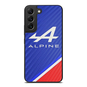 ALPINE AUTOMOBILES BLUE CARBON Samsung Galaxy S22 Plus Case Cover ALPINE AUTOMOBILES BLUE CARBON Samsung Galaxy S22 Plus Case Cover