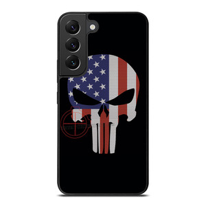 AMERICAN FLAG PUNISHER Samsung Galaxy S22 Plus Case Cover