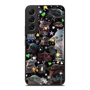 BABY YODA STAR WARS COLLAGE 2 Samsung Galaxy S22 Plus Case Cover