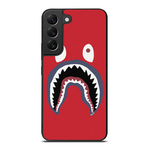 BAPE SHARK CARTOON RED Samsung Galaxy S22 Plus Case Cover BAPE SHARK CARTOON RED Samsung Galaxy S22 Plus Case Cover