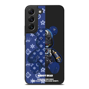 BEAR BRICK KAWS ROBOT BLUE Samsung Galaxy S22 Plus Case Cover BEAR BRICK KAWS ROBOT BLUE Samsung Galaxy S22 Plus Case Cover