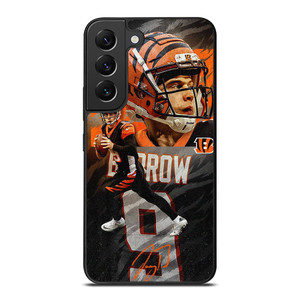 CINCINNATI BENGALS JOE BURROW FOOTBALL Samsung Galaxy S22 Plus Case Cover