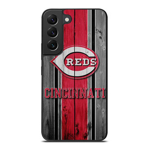 CINCINNATI REDS WOOD LOGO Samsung Galaxy S22 Plus Case Cover
