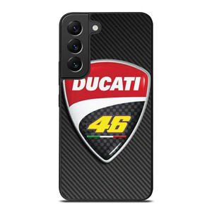 DUCATI VR46 VALENTINO ROSSI CARBON EMBLEM Samsung Galaxy S22 Plus Case Cover DUCATI VR46 VALENTINO ROSSI CARBON EMBLEM Samsung Galaxy S22 Plus Case Cover
