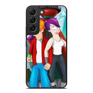 FUTURAMA PHILIP AND LEELA CARTOON Samsung Galaxy S22 Plus Case Cover