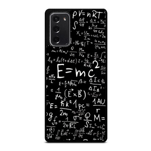 PHYSICS EQUATIONS Samsung Galaxy Note 20 Case Cover PHYSICS EQUATIONS Samsung Galaxy Note 20 Case Cover