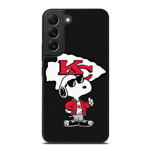 KANSAS CITY CHIEFS NFL FOOTBALL SNOOPY Samsung Galaxy S22 Plus Case Cover