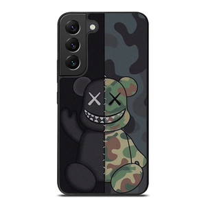 KAWS BLACK CAMO Samsung Galaxy S22 Plus Case Cover