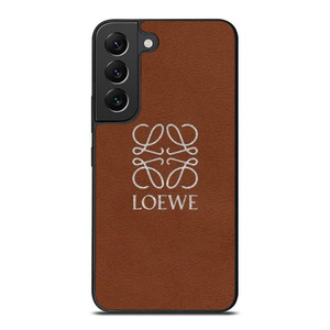 LOEWE LEATHER BROWN Samsung Galaxy S22 Plus Case Cover LOEWE LEATHER BROWN Samsung Galaxy S22 Plus Case Cover