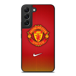 MANCHESTER UNITED NIKE RED CARBON Samsung Galaxy S22 Plus Case Cover
