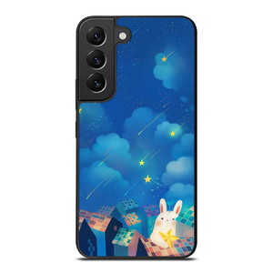MOON BUNNY CUTE Samsung Galaxy S22 Plus Case Cover